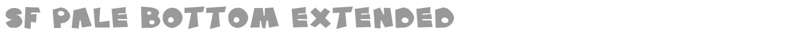 SF Pale Bottom font preview